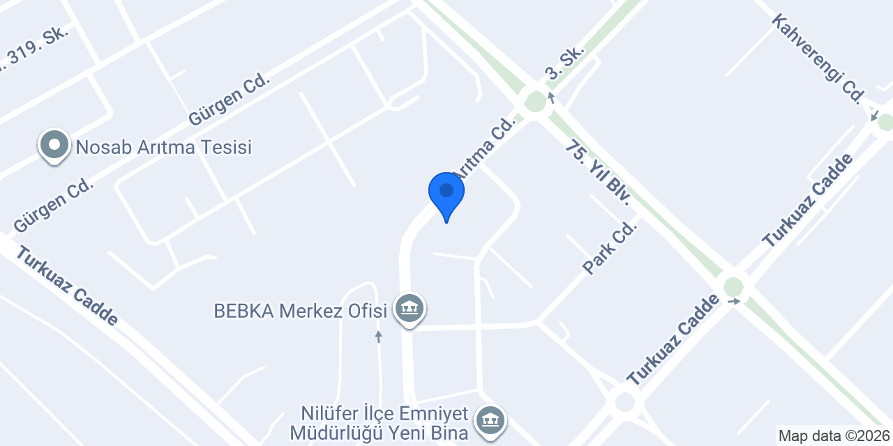 DenizBank Marmara Ticari Merkez Şubesi konumu