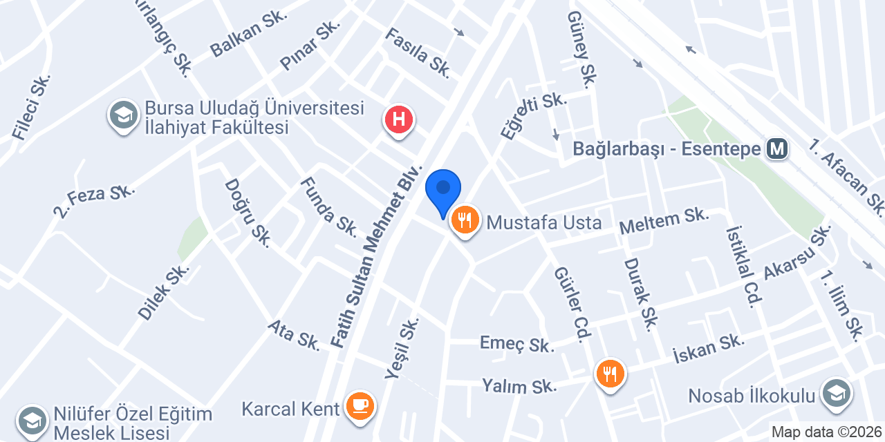 Op. Dr. Aynur Şendemir konumu