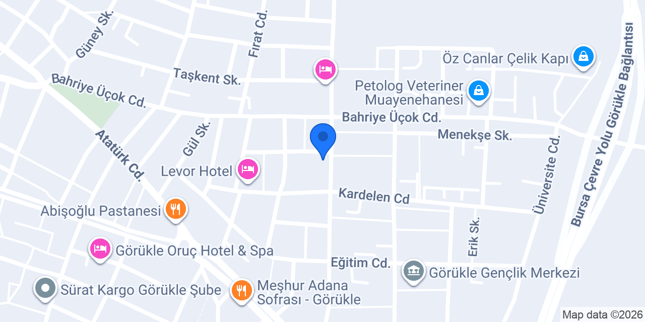 Filinta Kuafor konumu