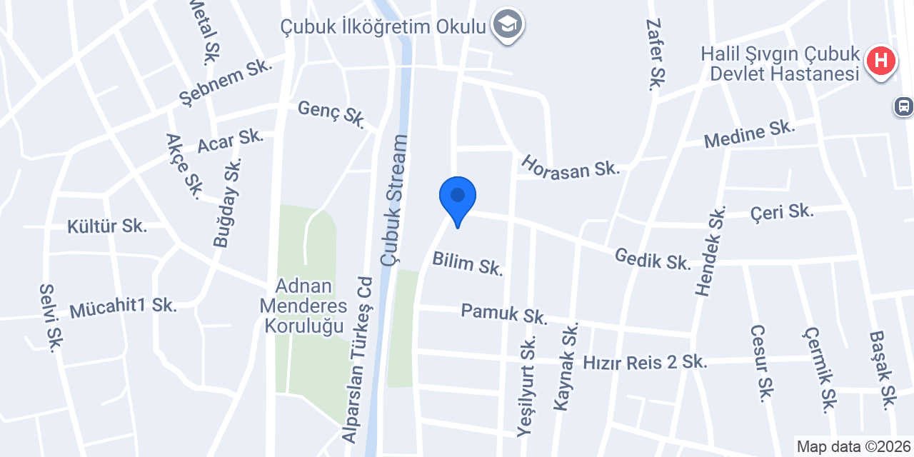 EMİR AUTO ÇUBUK konumu