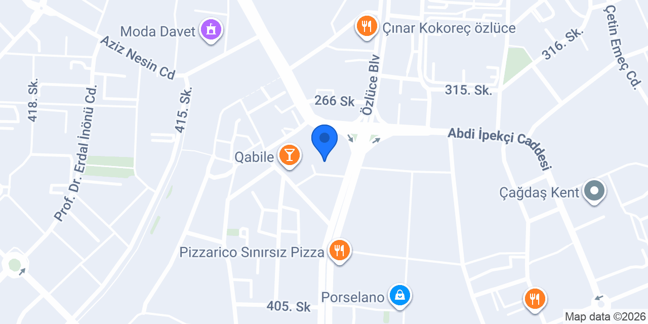 Ayrıntı Restoran konumu