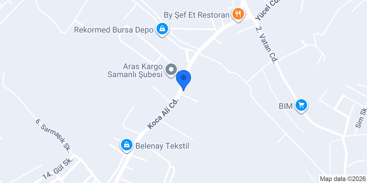 Erkoç Kasabı Et Mangal konumu
