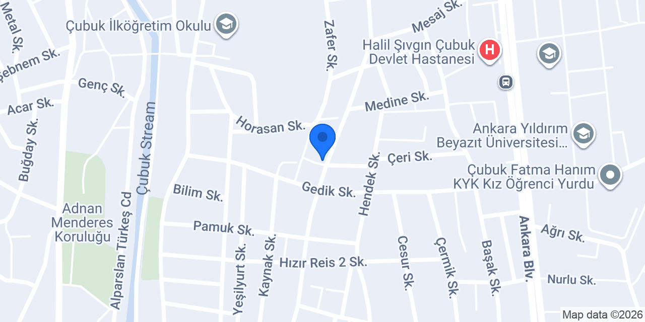 Çalışkan Tesisat Hırdavat konumu