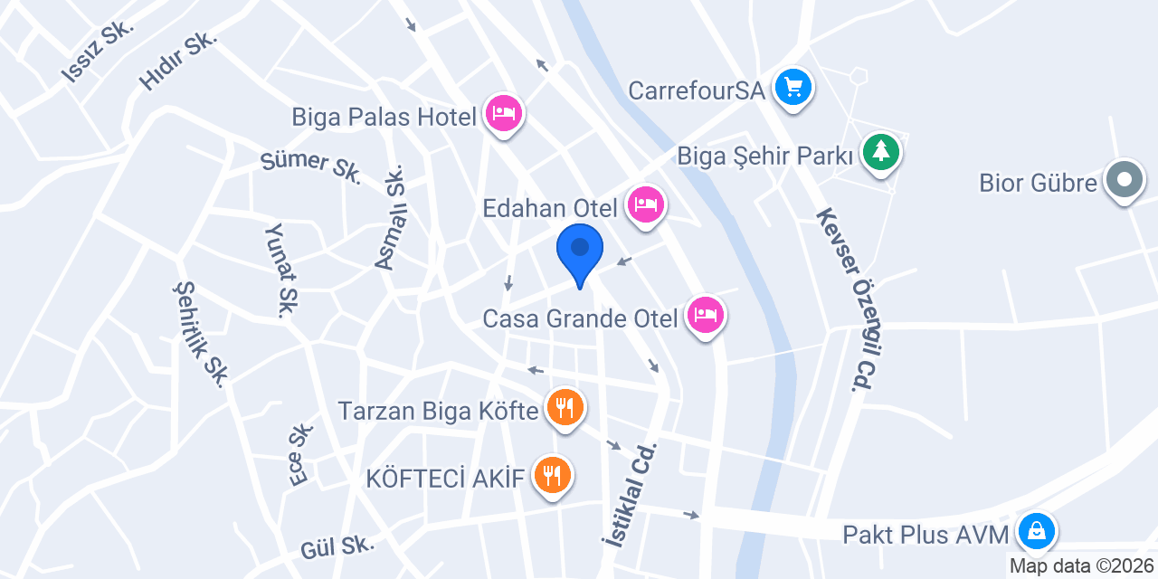 Biga Anka Spa Ve Massage Salonu konumu