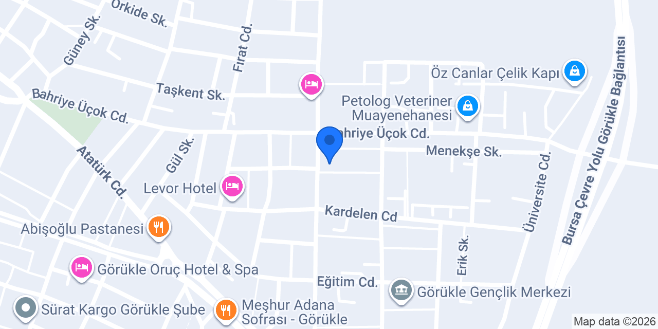 Mackbear Coffee Co. (Bursa - Nilüfer) konumu