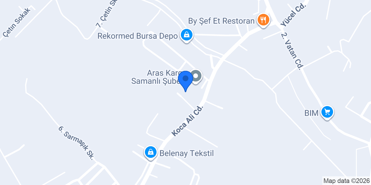 PepsiCo Bursa Depo konumu