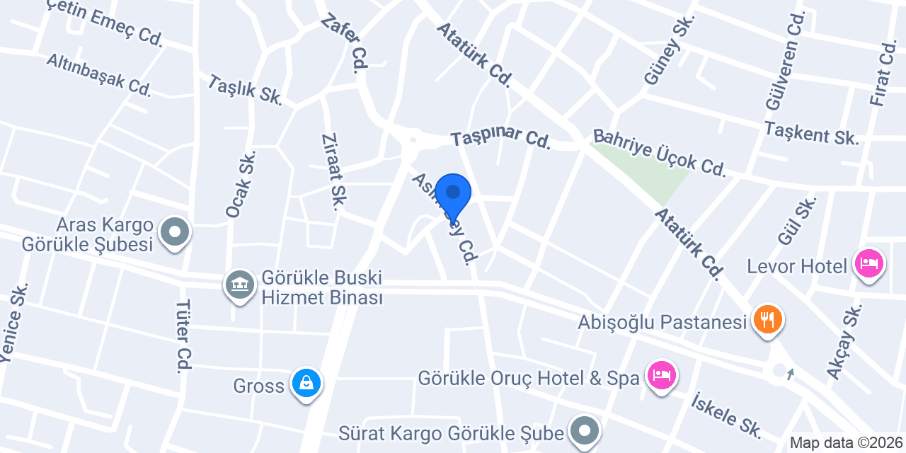 GÖRÜKLE PEGEM AKADEMİ konumu