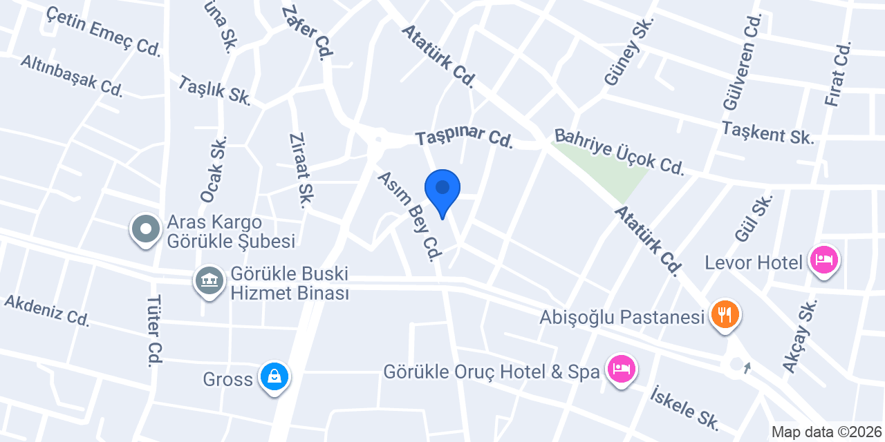 Yegane Tekstil & Terzi konumu