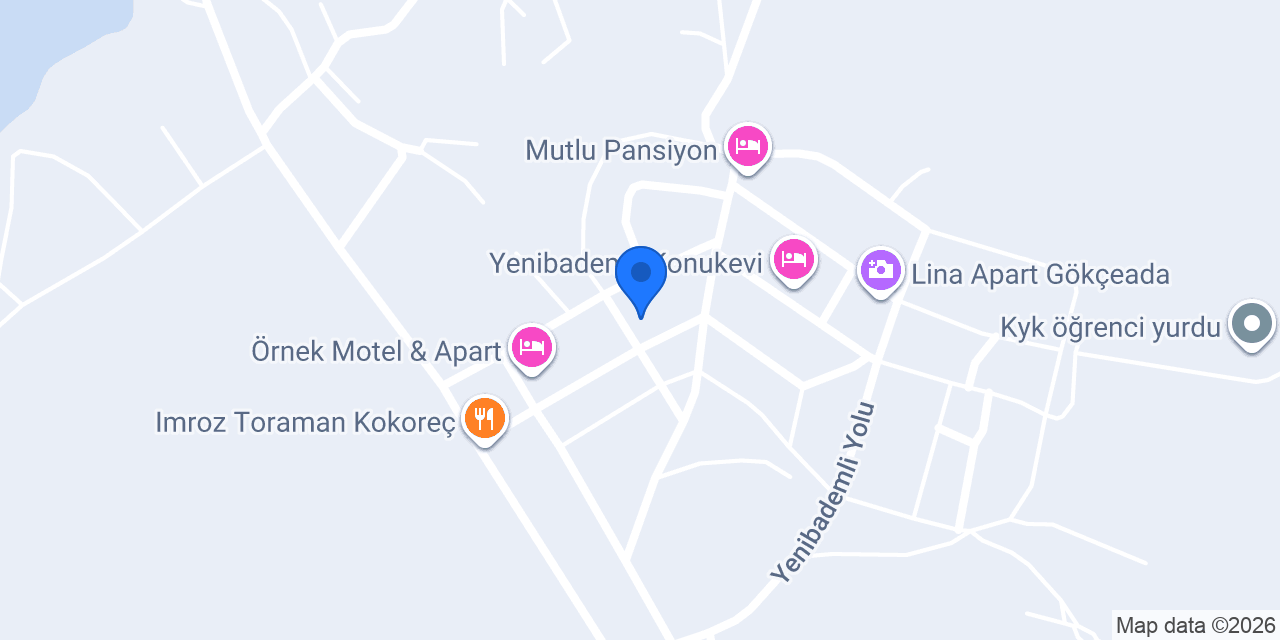 Adem Baba Pansiyon konumu