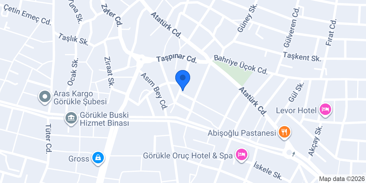 Görükle Bilgi As Sürücü Kursu konumu