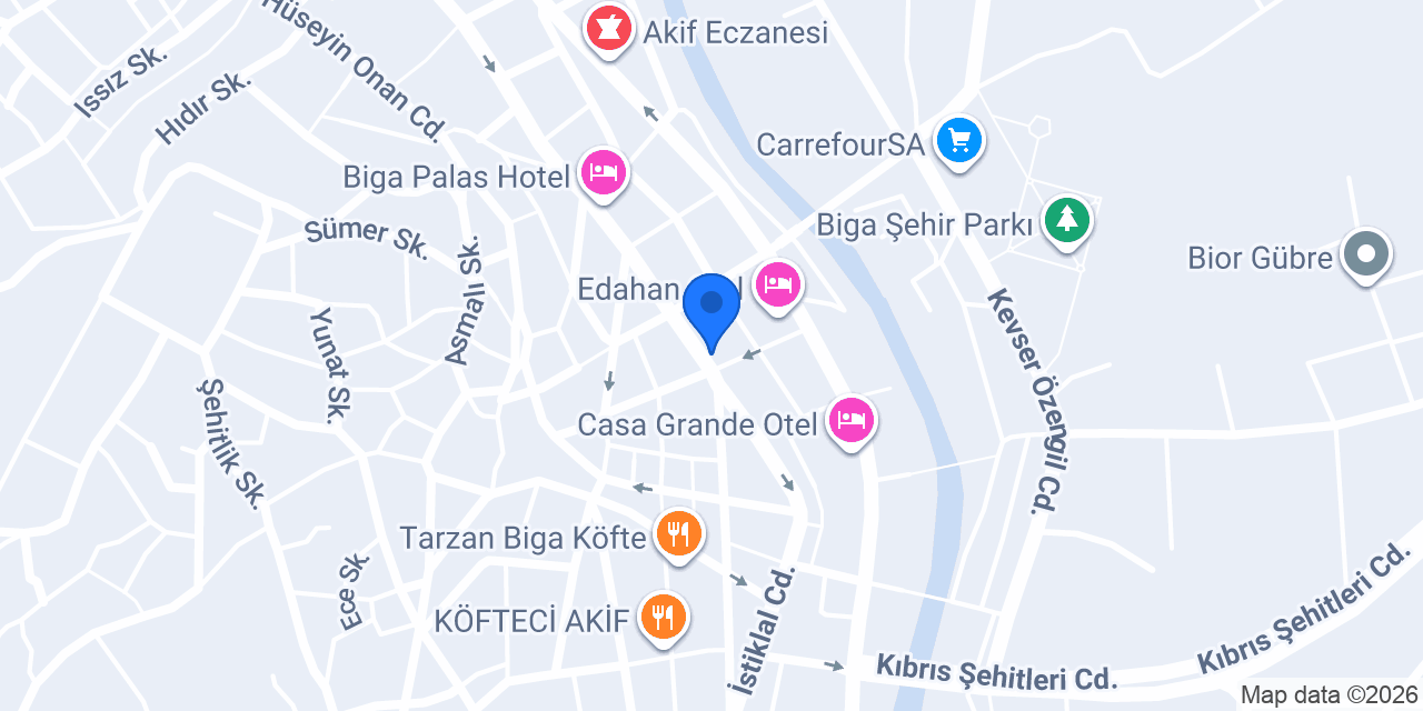 Günay Kırtasiye konumu