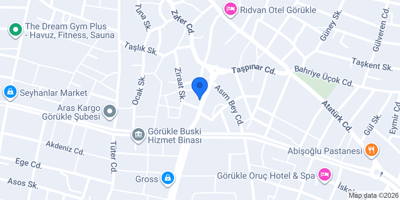SERBEST MUHASEBECİ MALİ MÜŞAVİR NİLÜFER ÖNAL OKUR konumu