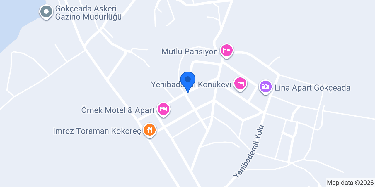 Morgül Pansiyon konumu