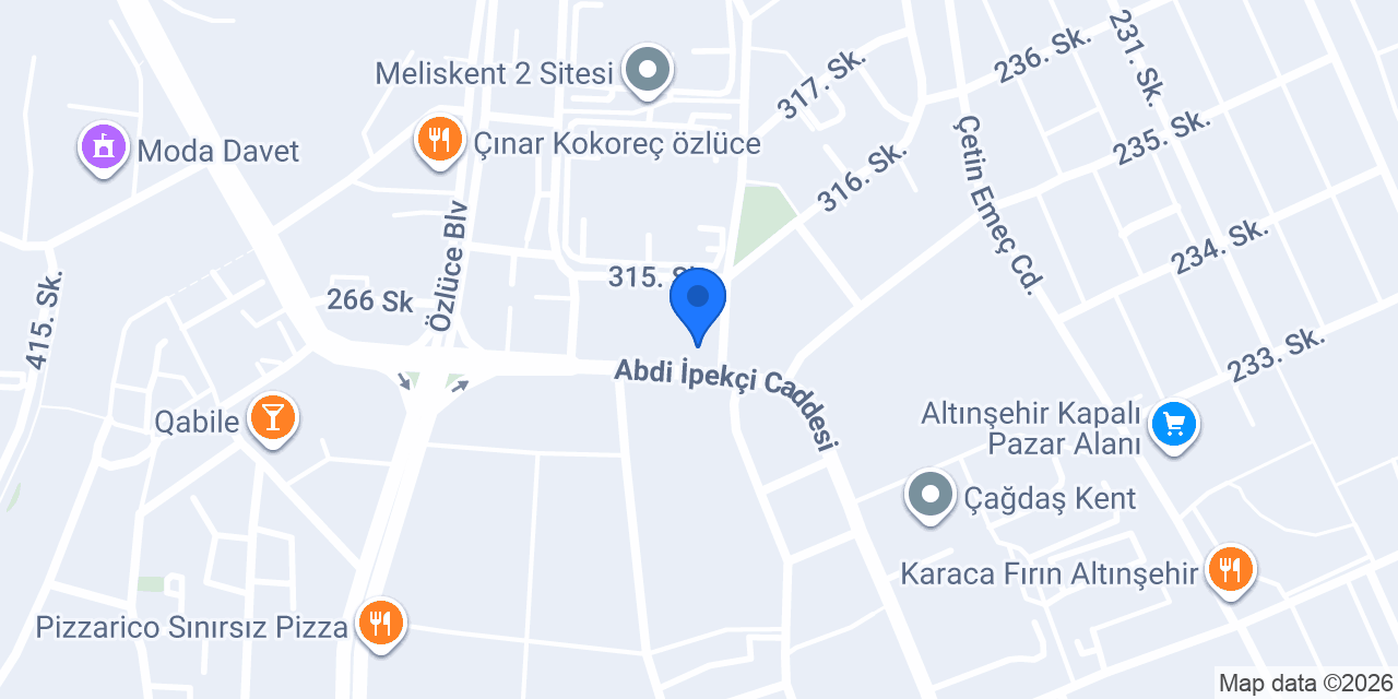 Bengisu Eczanesi konumu
