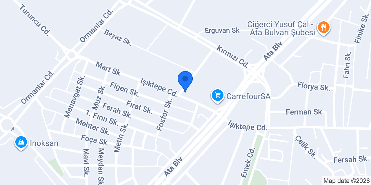 EUROREPAR Car Service PERBA NİLÜFER konumu