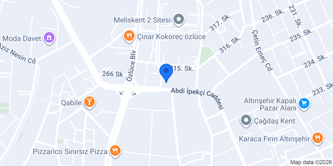 Pasaport Pizza Özlüce konumu