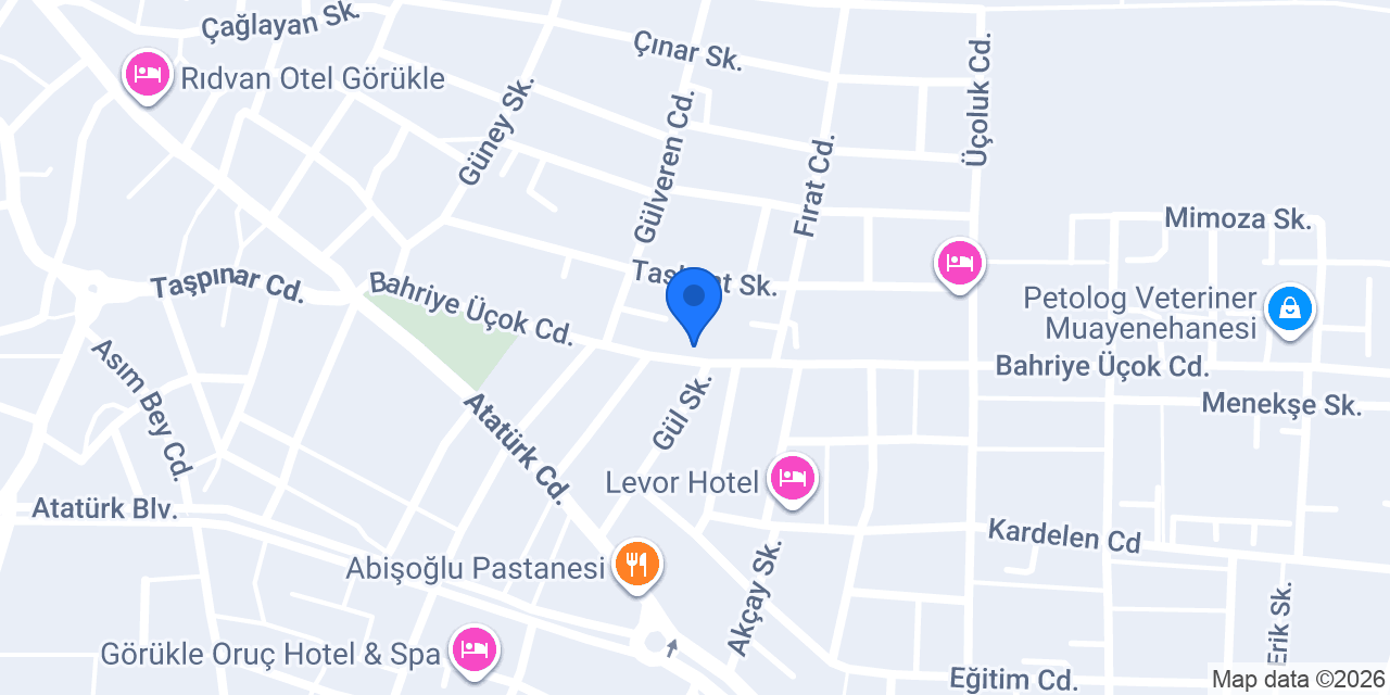Berber Salon Barkod konumu