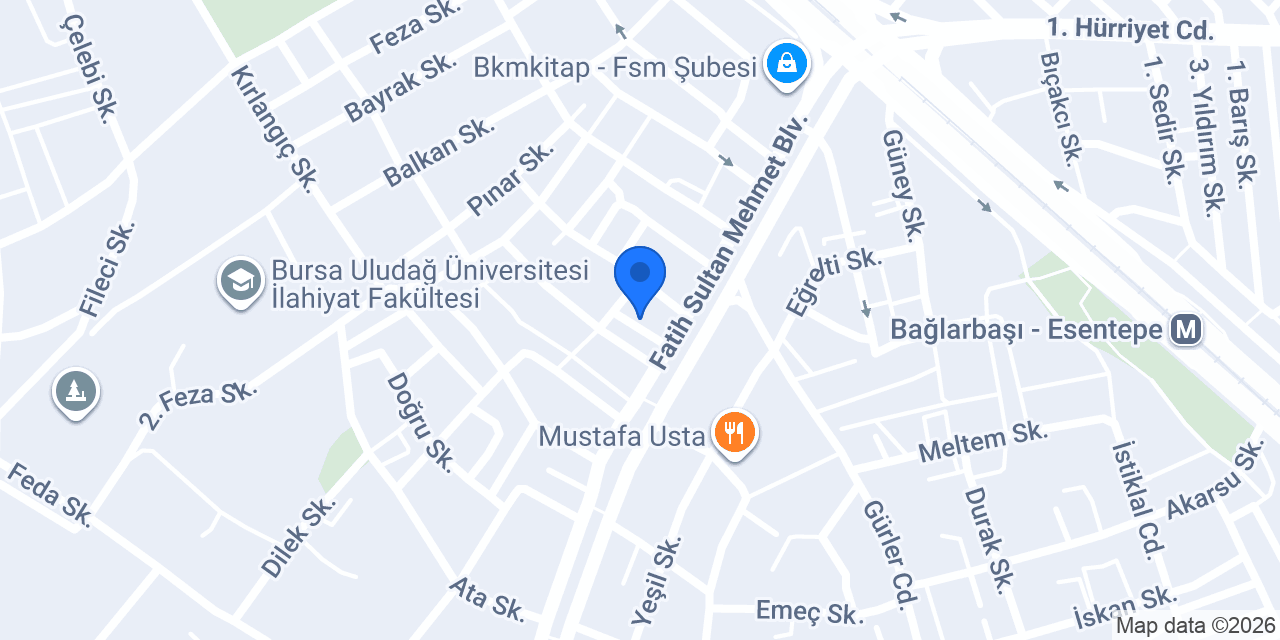 Op. Dr. Fahri Hayri Atlı konumu