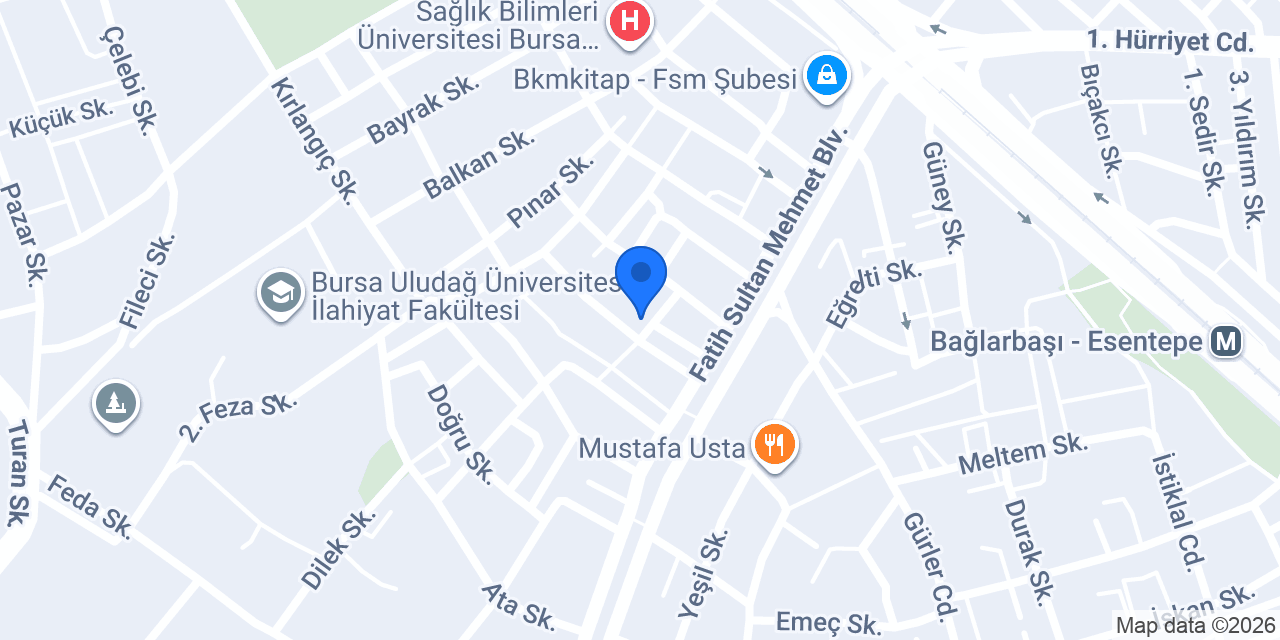 Nilüfer Petek Temizleme konumu