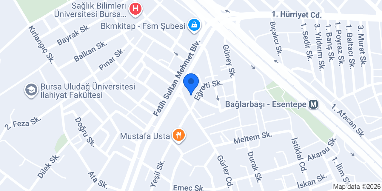 Setur Fsm Bulvarı-Perla Turizm konumu