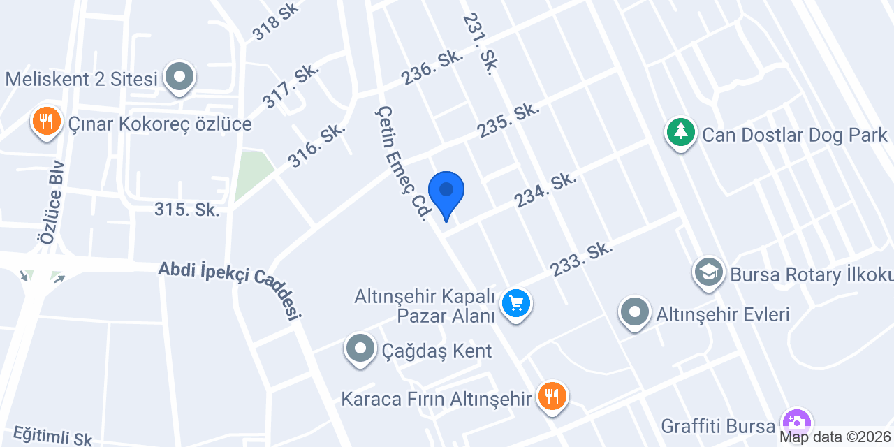 Özel Masal Evi Anaokulu konumu