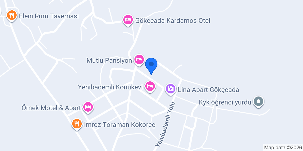 Önder Aile Pansiyonu konumu