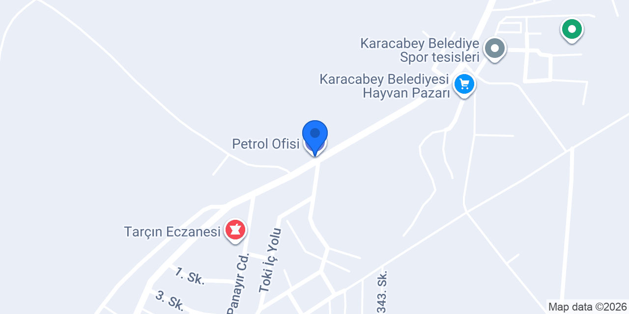 Petrol Ofisi konumu