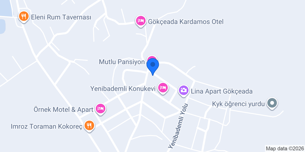 Akdeniz Pansiyon konumu