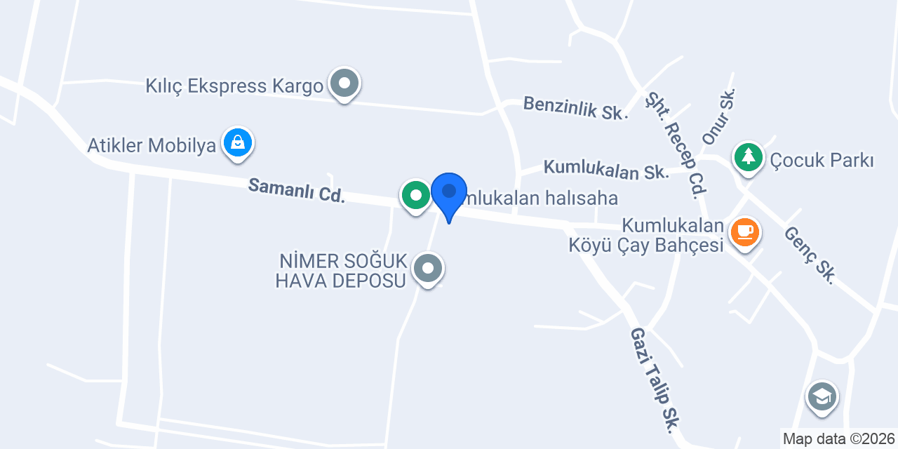 Şegi Dondurma Cafe konumu