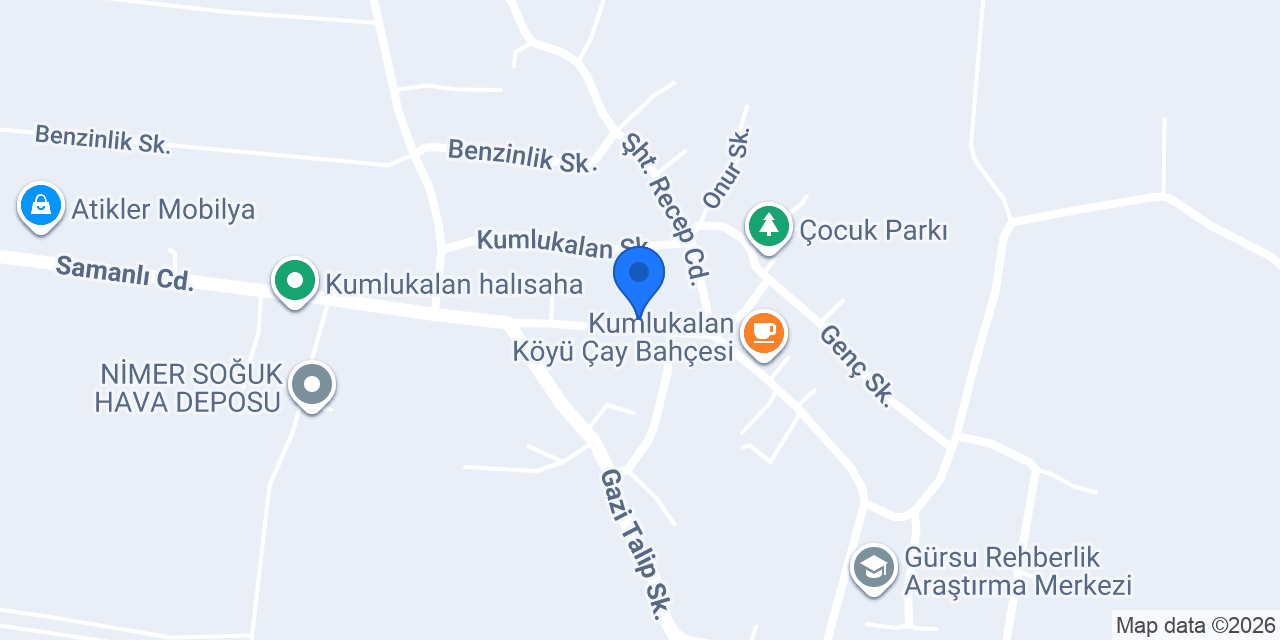 Yörükoğlu Market konumu