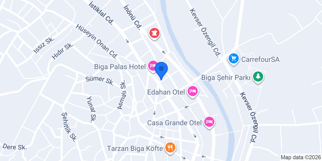 Bizim Eczane konumu