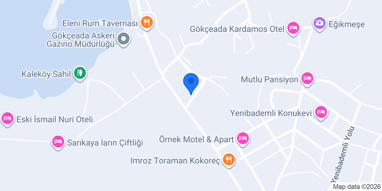 Aliş Boutique Otel konumu