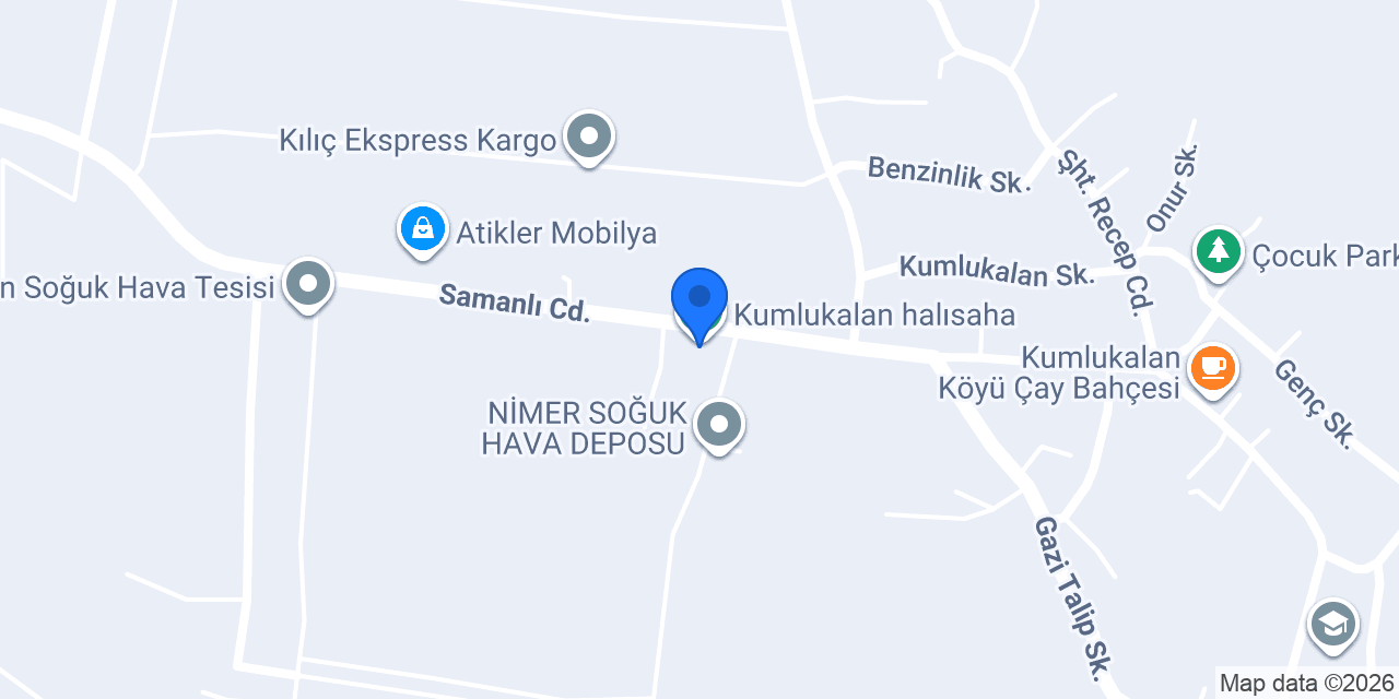 Kumlukalan halısaha konumu