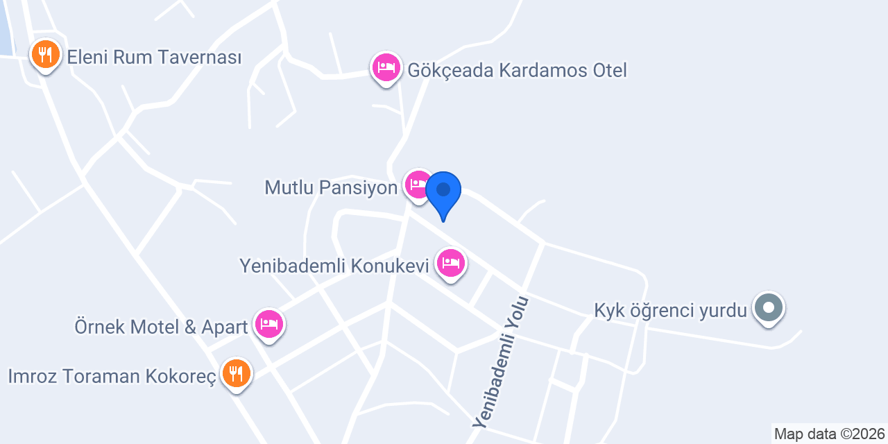 Kemerli Pansiyon konumu