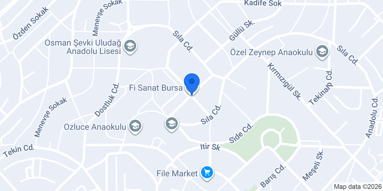 Fi Sanat Bursa konumu