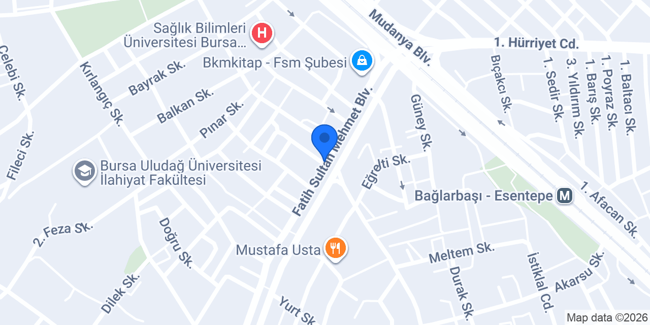 Final Kurs Fsm Bulvarı (LGS Hazırlık) konumu