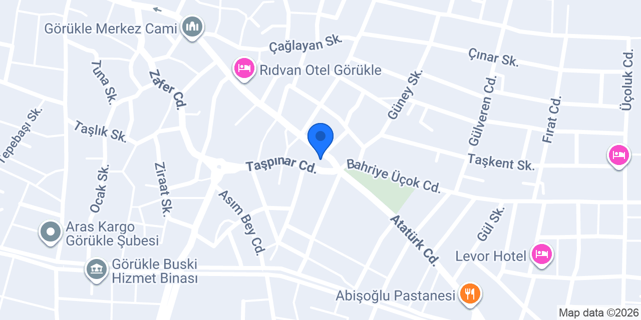 Eslem Kuyumculuk konumu