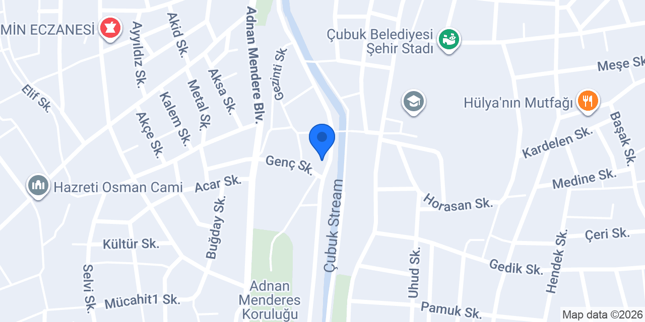 ŞAHİN OTOMOTİV konumu