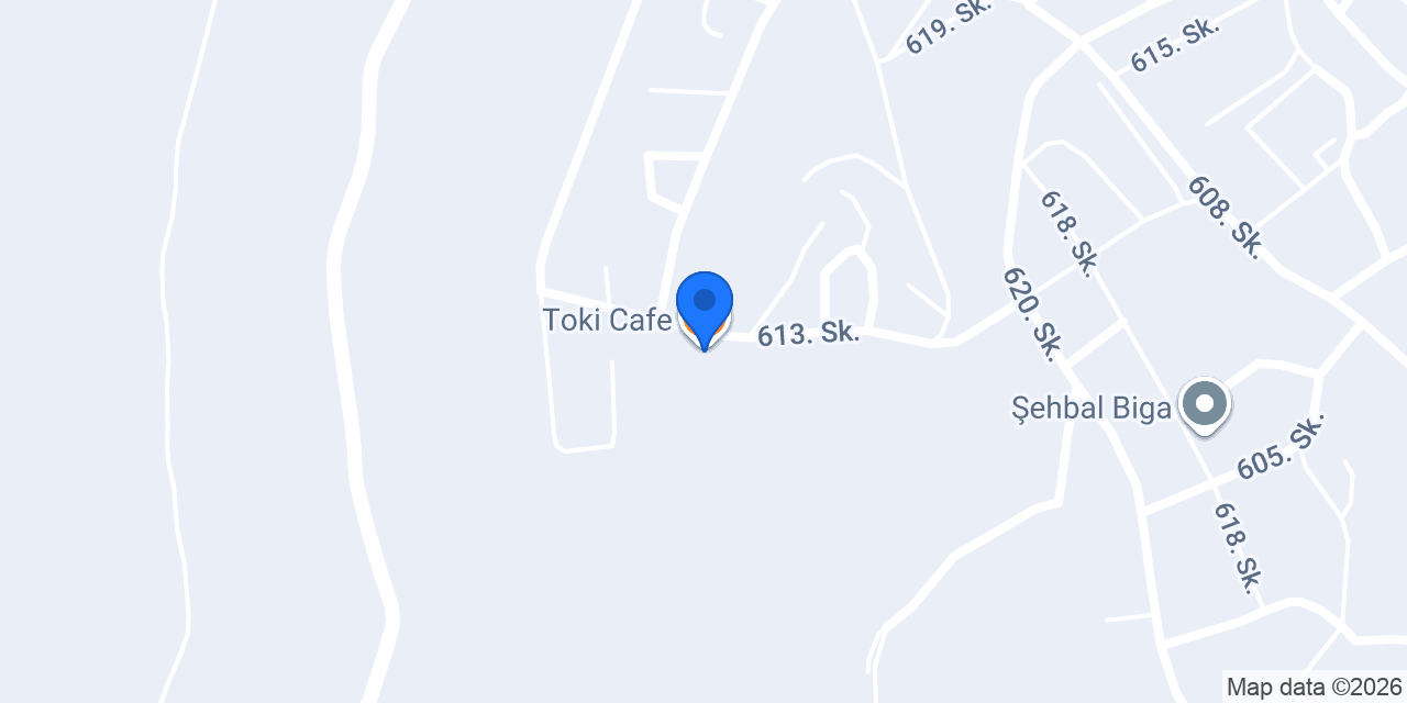 Toki Cafe konumu