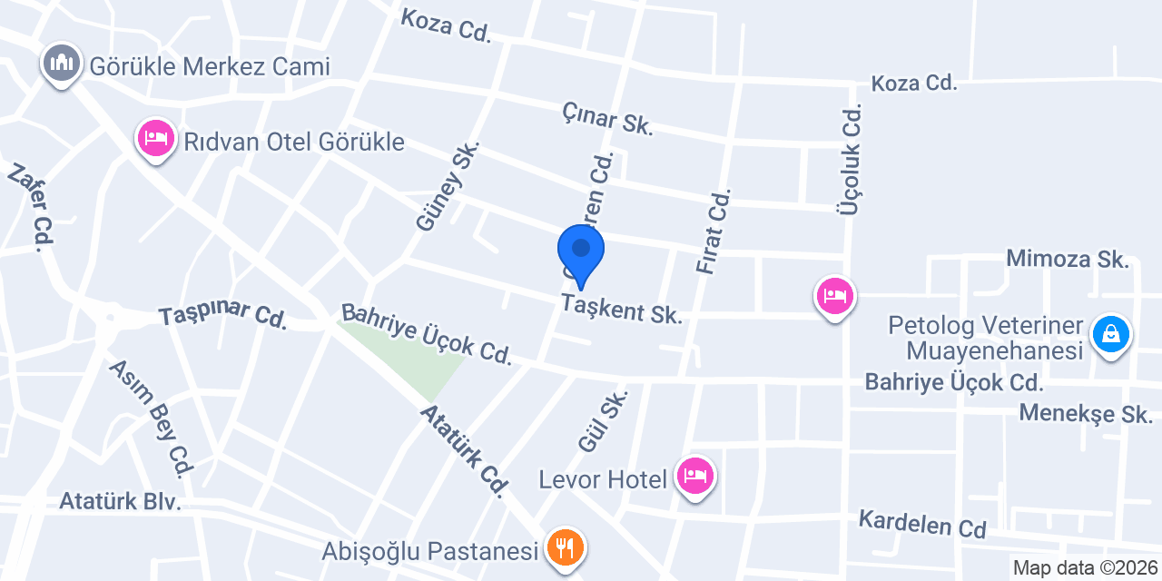 Lotus Bayan Kuaförü konumu
