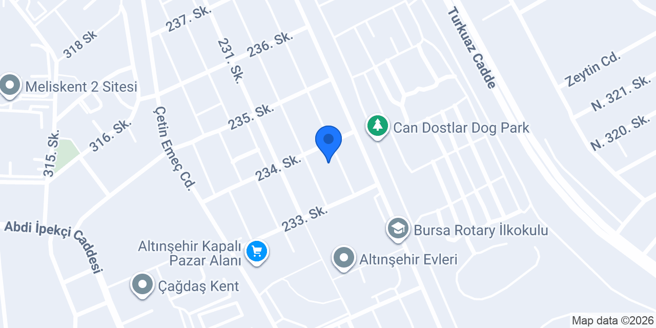 GÜLCAN BIÇAKCI konumu