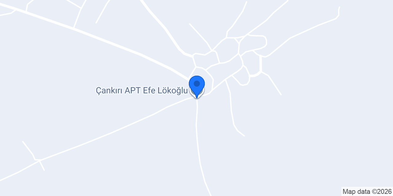 Çankırı APT Efe Lökoğlu konumu