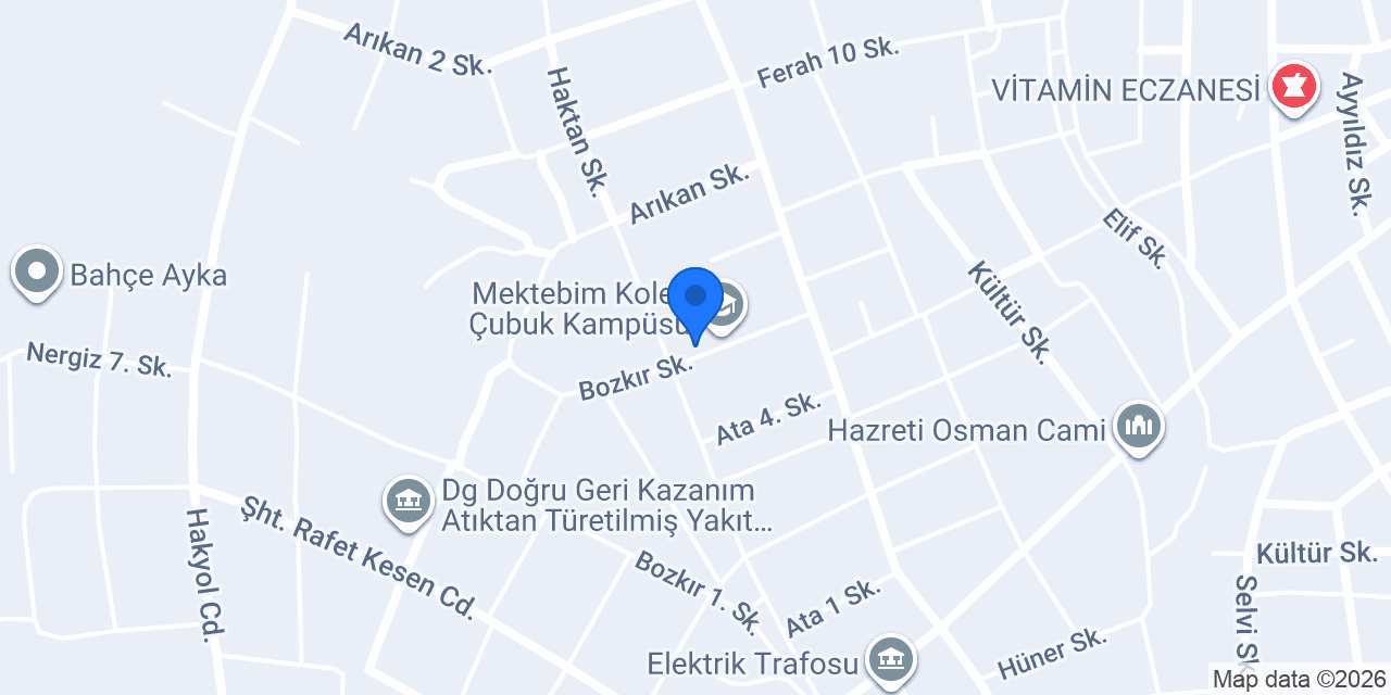 Sebat koleji konumu