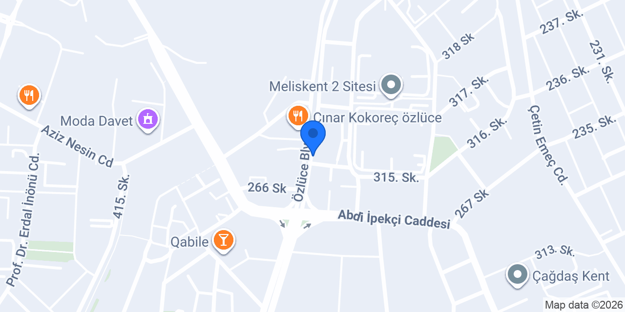 Demirağ Sigorta Özlüce Şubesi konumu