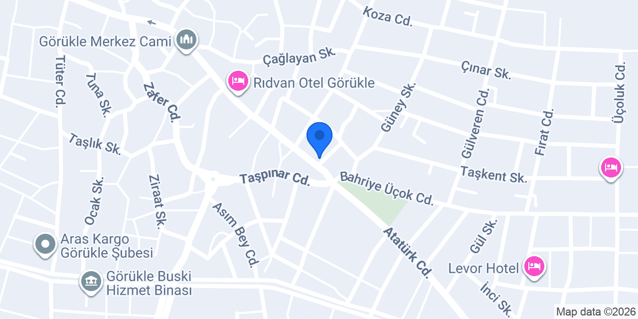 Görükle Eczanesi konumu