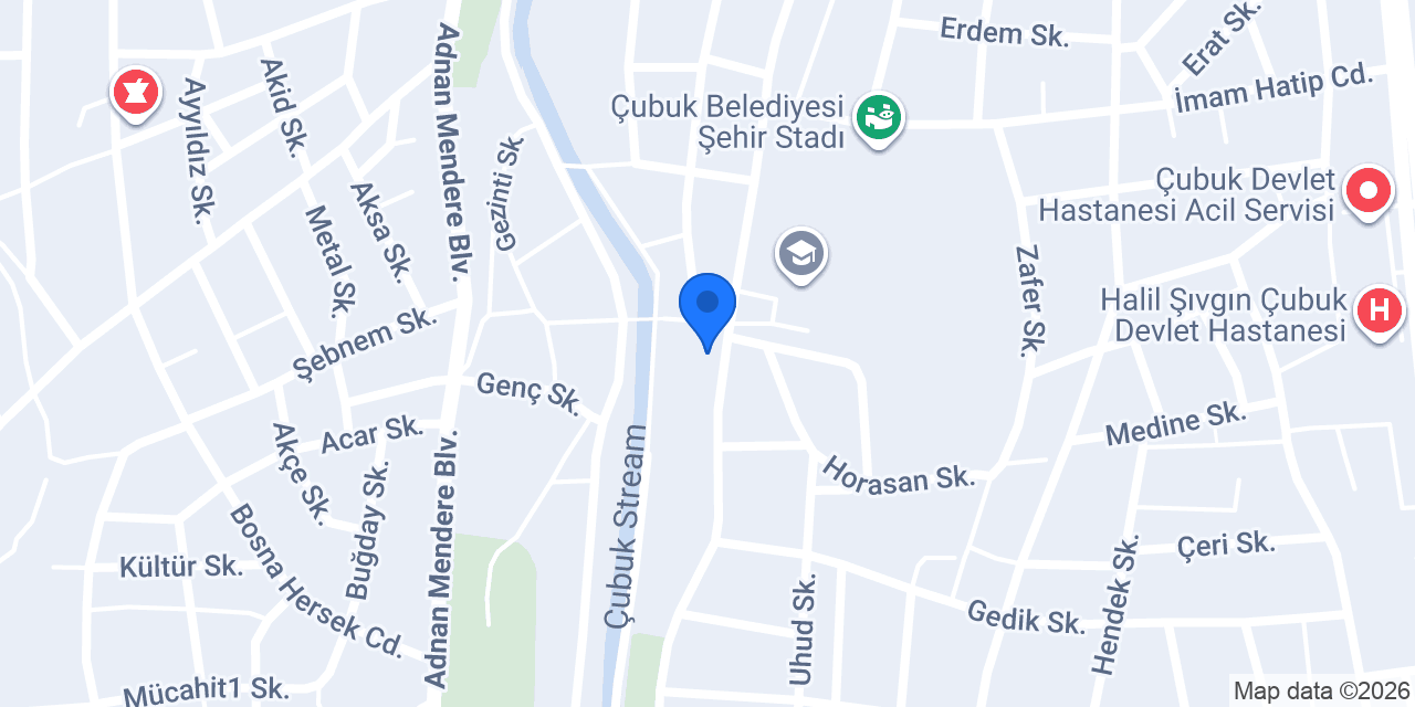Çubuk İlçe Müftülüğü konumu