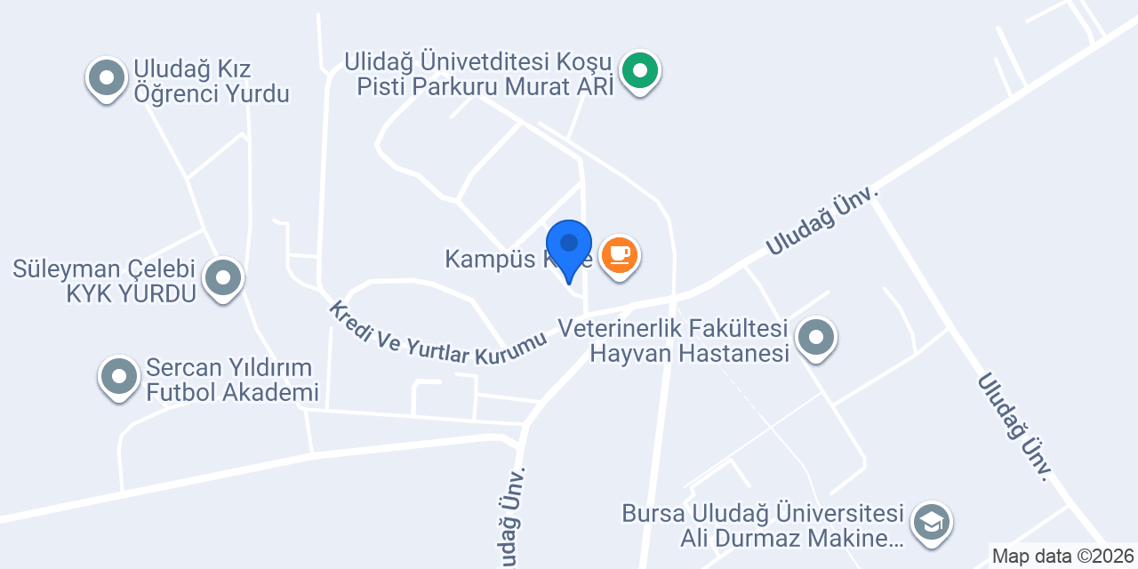 Halime Hatun Yurt Müdürlüğü konumu
