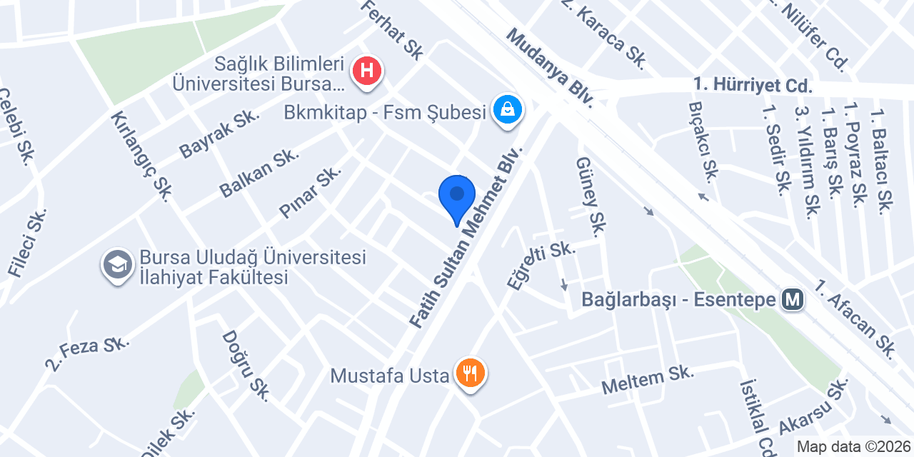 Bursa 21. Noter konumu