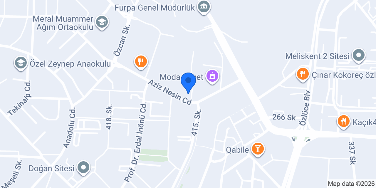 Önder Yediemin Otopark konumu