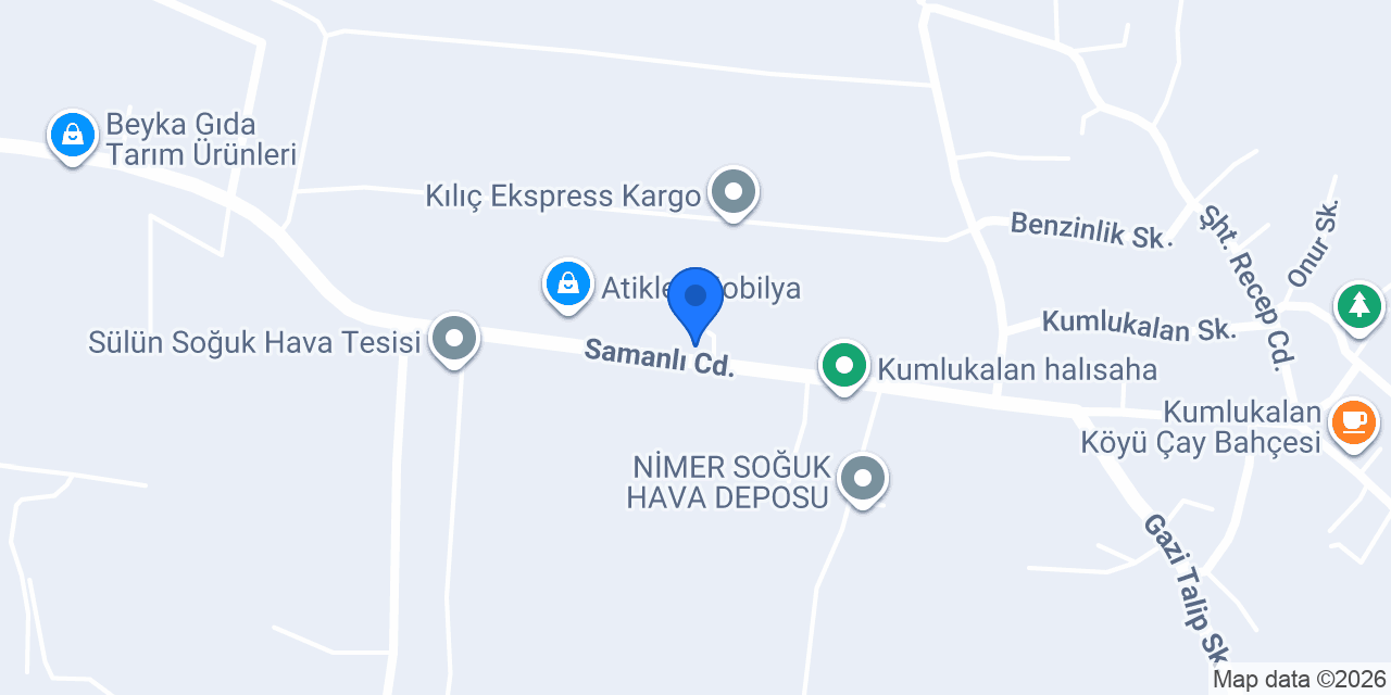 Çavdaroğlu Yapı Market konumu